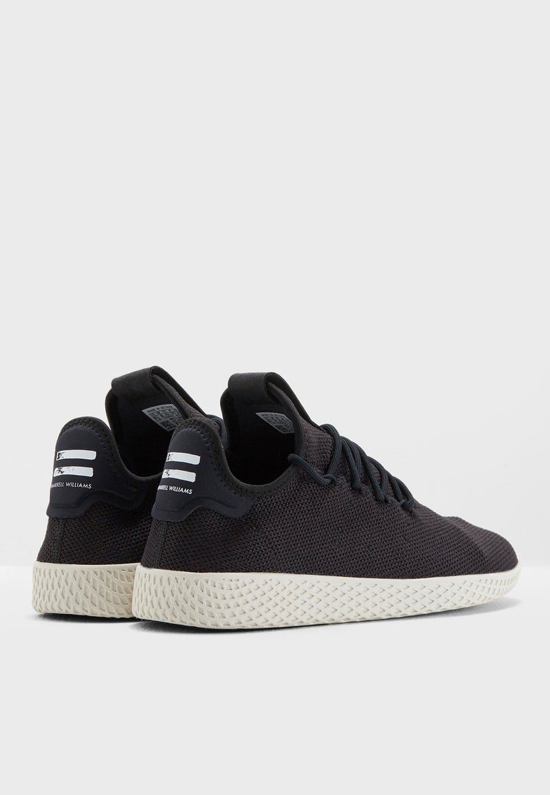 adidas Originals - Pharrell Williams Tennis Hu Trainers Black - Image 1