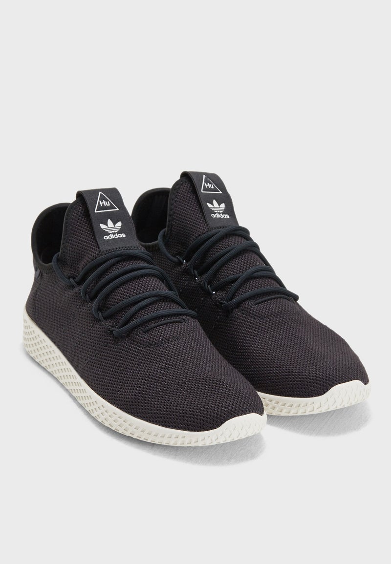adidas Originals - Pharrell Williams Tennis Hu Trainers Black - Image 1