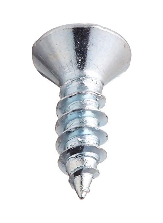 Hillman 100-Piece Flat Head Screw Silver 0.5inch  - Image 2