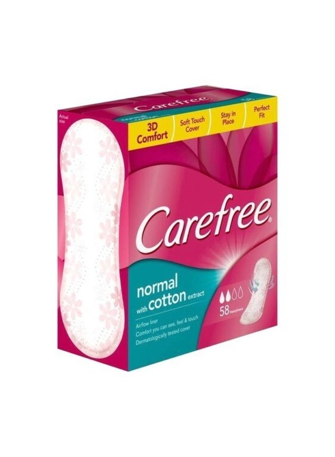 Carefree 58-Piece Cotton Panty Liners  - Image 2