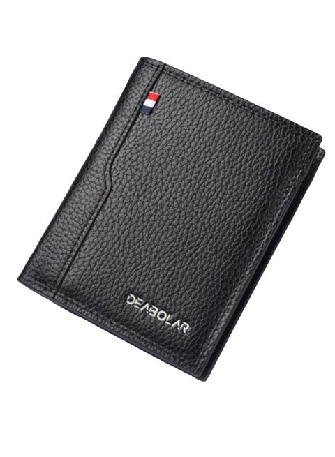 Multi-Function Short Trendy Wallet Black