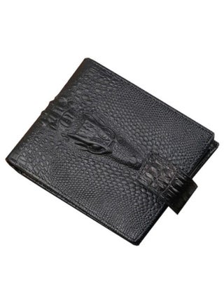 Stylish Crocodile Pattern Wallet Black - v1569331987/N30131732A_1