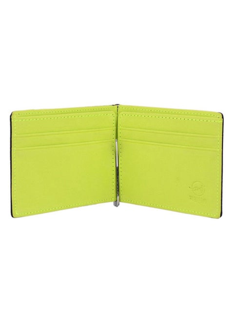 Brief Design Foldable Wallet Green