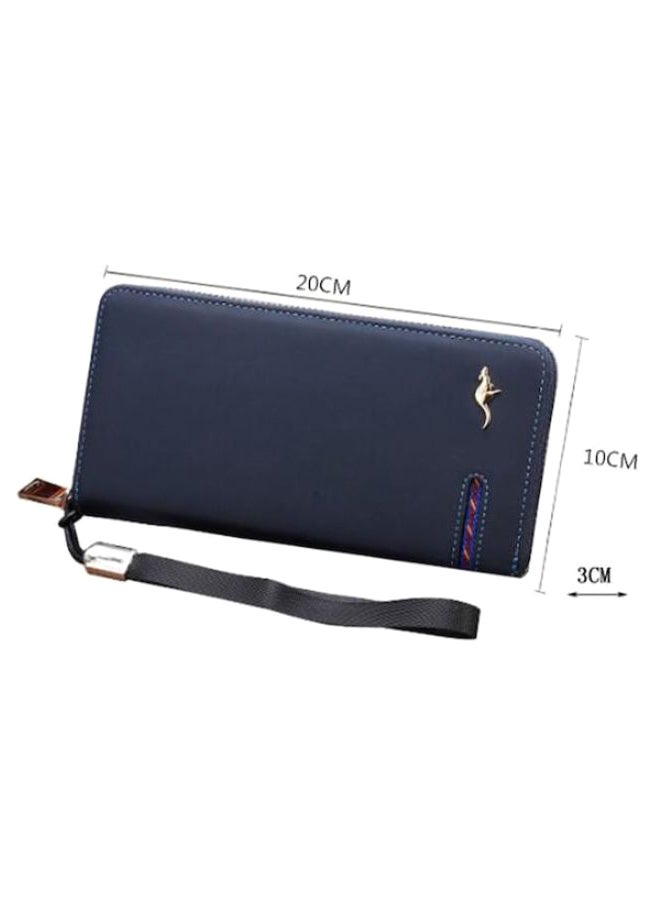 High Capacity All Match Wallet Blue