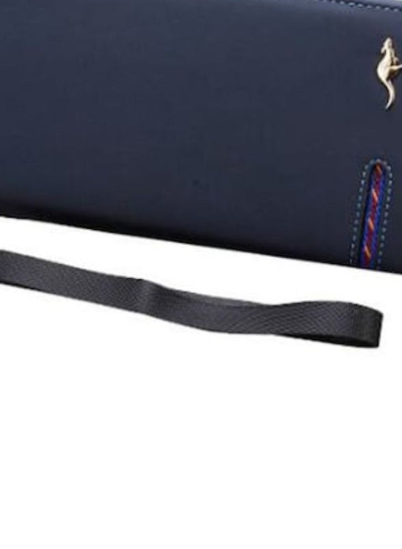 High Capacity All Match Wallet Blue
