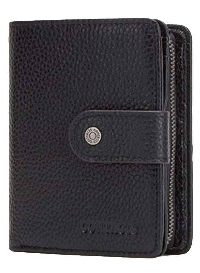 Lightweight Retro Fashion Wallet Black  - Image 1