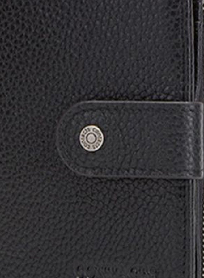 Lightweight Retro Fashion Wallet Black  - Image 2