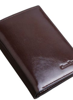 CarrKen 2-Fold Rectangle Shape Multi Function Wallet Brown  - Image 2