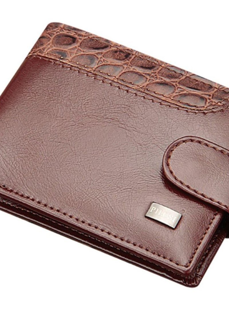 Pilusi - Ultra Thin Portable Multi Layer Wallet Coffee - Image 1