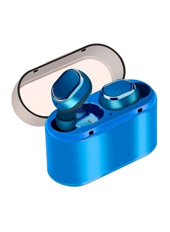 TWS - In-Ear Wireless Earphones With Charging Box Blue - Image 1