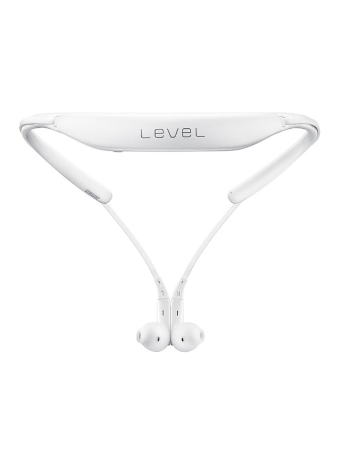 Samsung - Level U Bluetooth Neckband Designed In-Ear Headphones White - Image 1
