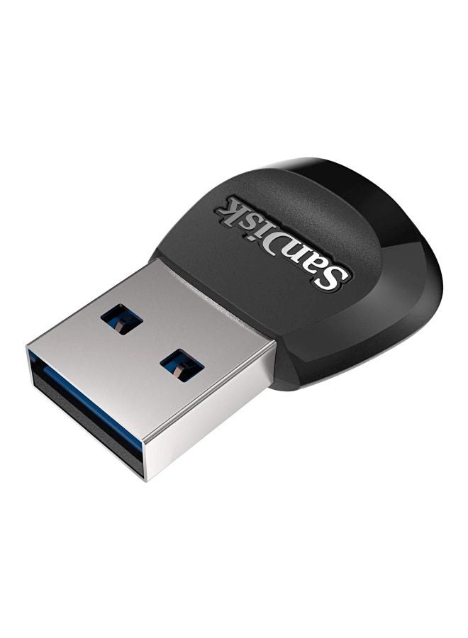 sandisk USB 3.0 SD Card Reader Black/Silver - Image 1