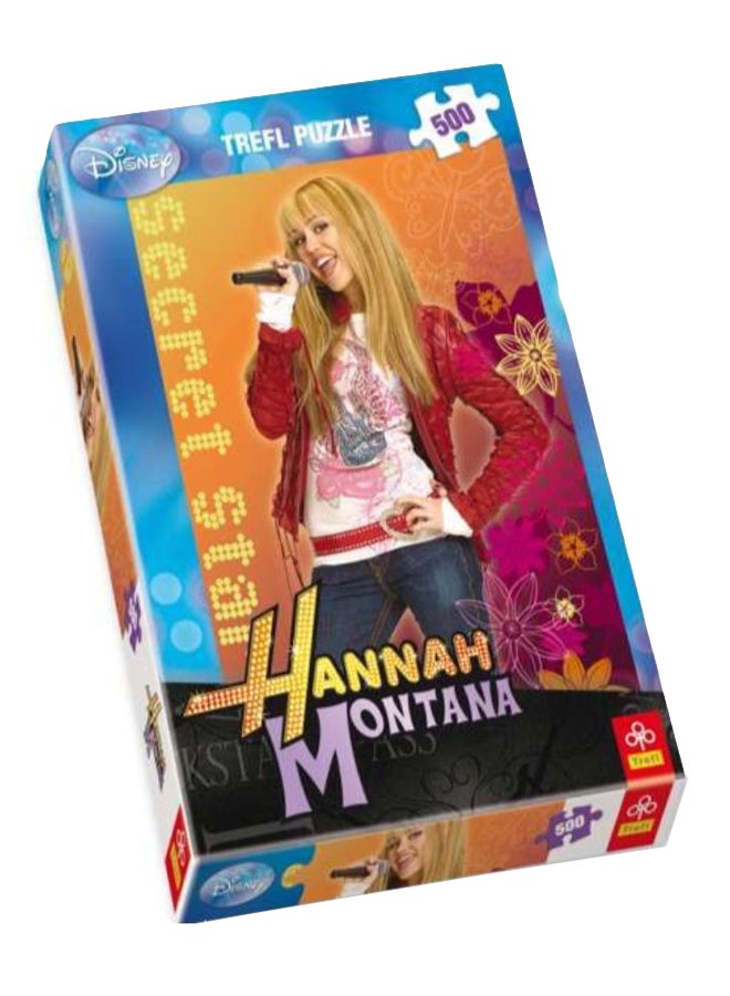 تريفل أحجية تركيب الصور لشخصية هانا مونتانا من 500 قطعة - Image 1