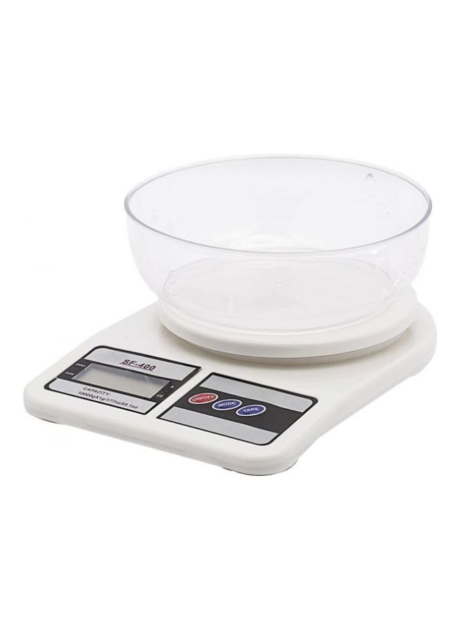 ميزان مطبخ رقمي أبيض - Image 2