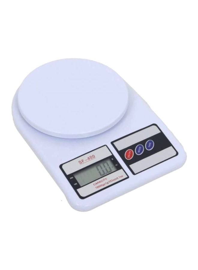 ميزان مطبخ رقمي أبيض - Image 1
