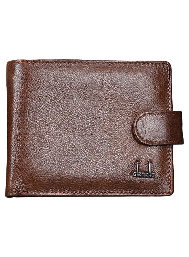 Baellery Solid Style Business Wallet Brown - Image 1