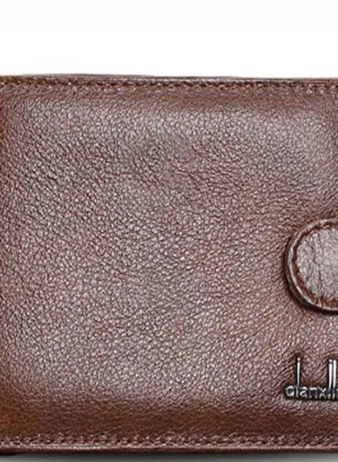 Baellery Solid Style Business Wallet Brown - Image 2