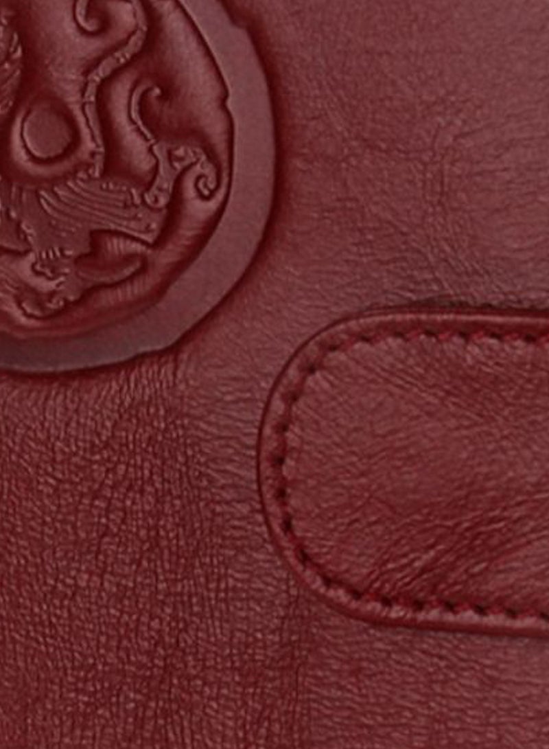 Multi-Functional Card Holder Capacity Wallet Red