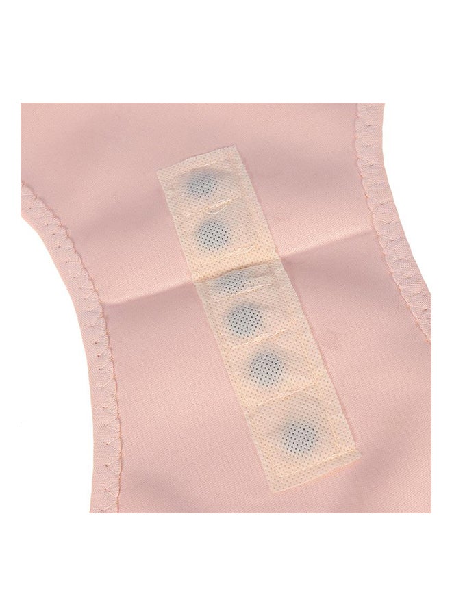 4-Piece Adjustable Posture Corrector Back Brace Support Belt Lumbar Waist Shoulder - Image 2