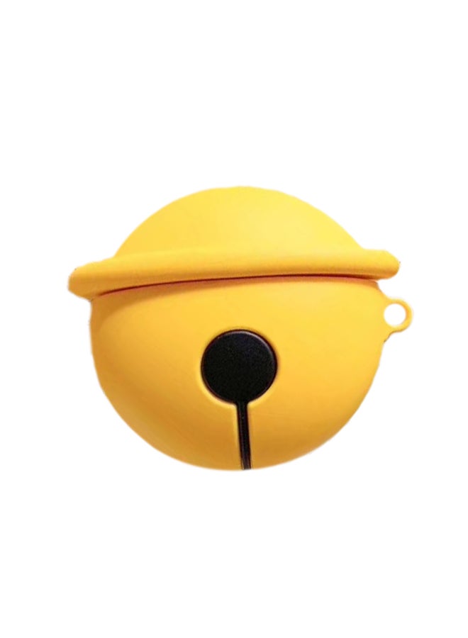 Generic - Bell Design Case For Apple AirPods 1/2 Yellow/Black - Image 1