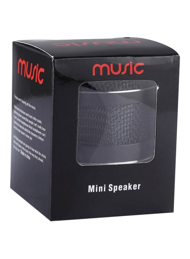 Portable Bluetooth Speaker With Built-in Mic Black - Image 5