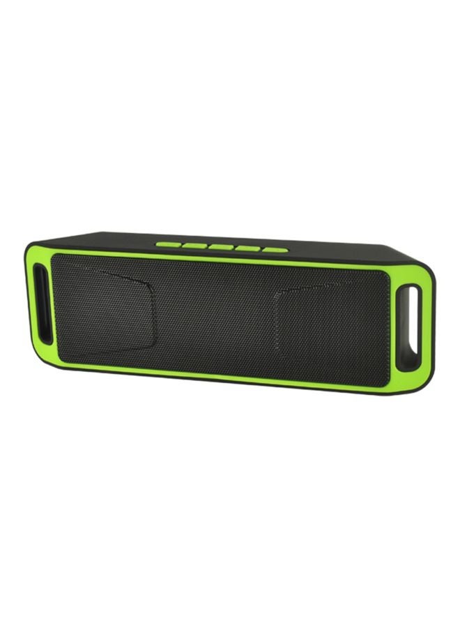 SC208 Multifunctional Bluetooth Speaker Green - Image 1