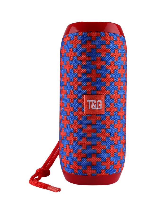 Bluetooth Stereo Speaker Red/Blue - Image 1