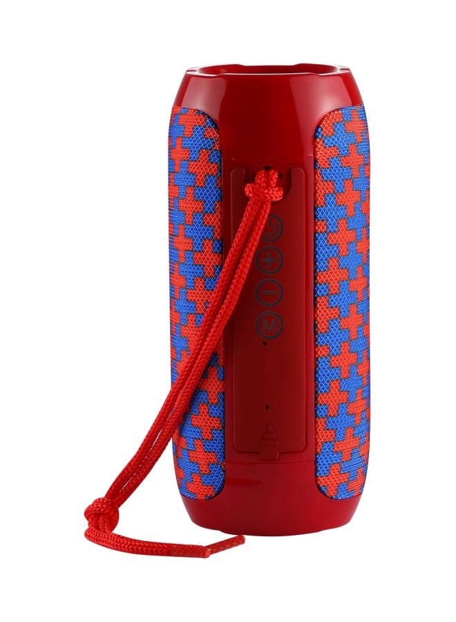 Bluetooth Stereo Speaker Red/Blue - Image 2
