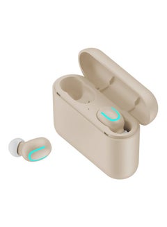 HBQ Bluetooth In-Ear Headset With Mic Beige  - Image 2