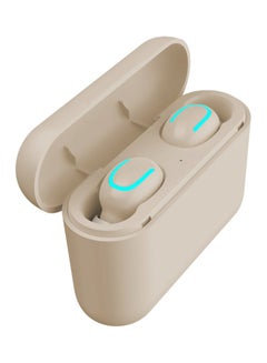HBQ Bluetooth In-Ear Headset With Mic Beige  - Image 3