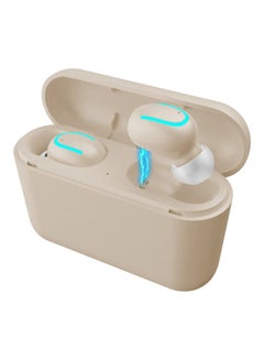 HBQ Bluetooth In-Ear Headset With Mic Beige  - Image 5