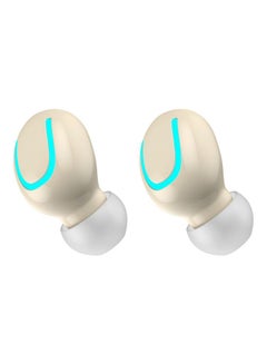 HBQ Bluetooth In-Ear Headset With Mic Beige  - Image 1