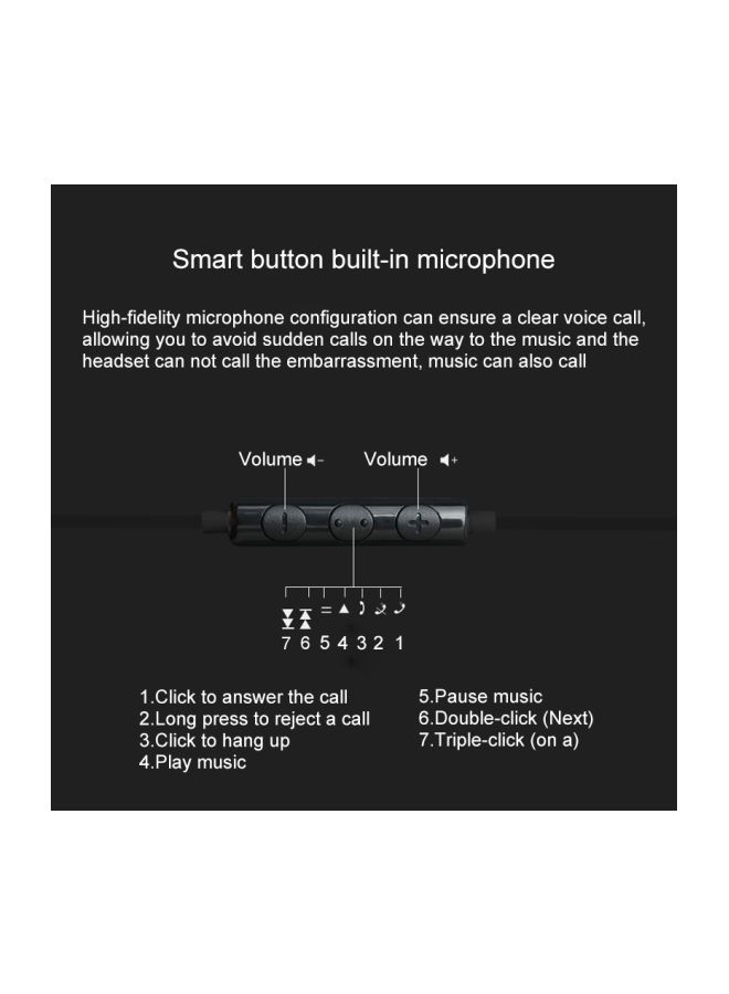 Awei - ES-20TY In-ear Wired Earphone With Mic For Apple iPhone Grey - Image 1