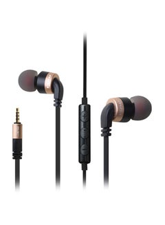 ES-30TY In-ear Wired Earphone With Mic For Apple iPhone Gold