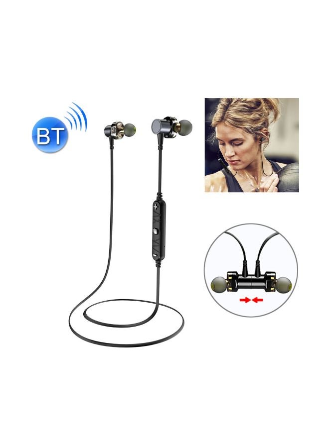Awei X660BL Bluetooth In-Ear Earphones With Mic Grey - Image 2
