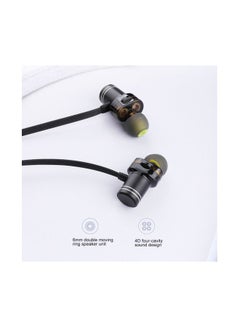 Awei X660BL Bluetooth In-Ear Earphones With Mic Black  - Image 4