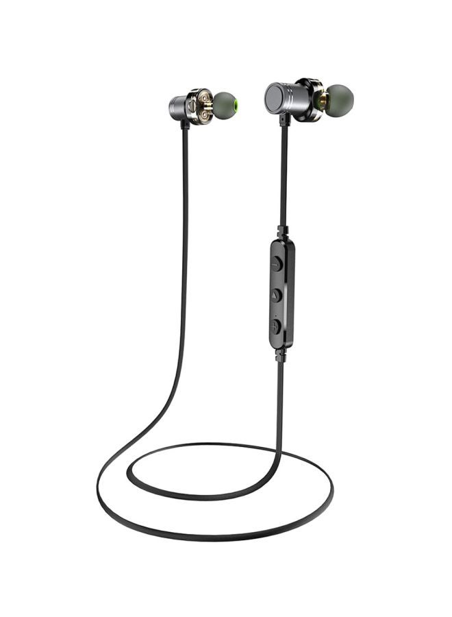 Awei X660BL Bluetooth In-Ear Earphones With Mic Grey - Image 1