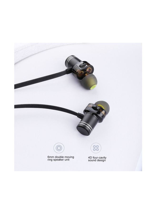 Awei X660BL Bluetooth In-Ear Earphones With Mic Grey - Image 4