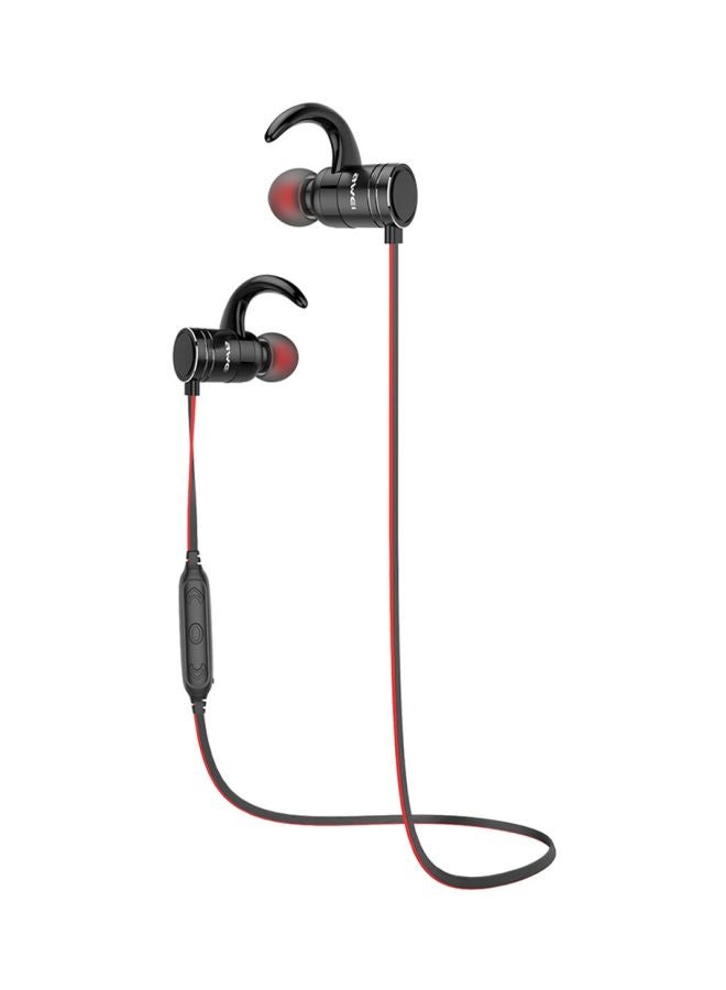 أوي سماعة أذن AK7 بالبلوتوث مع ميكروفون أسود/أحمر - Image 1