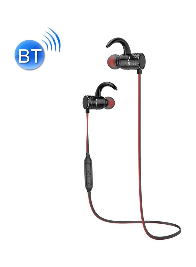 أوي سماعة أذن AK7 بالبلوتوث مع ميكروفون أسود/أحمر - Image 2