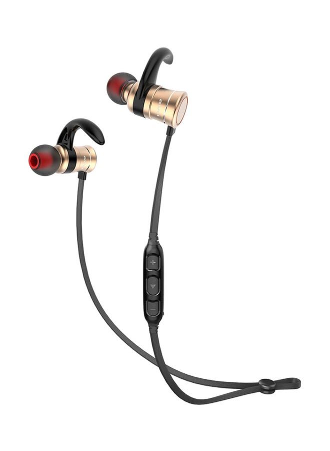 Awei AK5 Bluetooth In-Ear Earphone With Mic Gold/Black - Image 1
