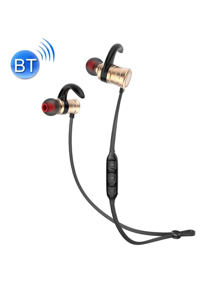 Awei AK5 Bluetooth In-Ear Earphone With Mic Gold/Black - Image 2