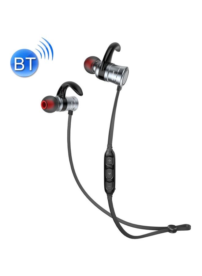 Awei AK5 Bluetooth In-Ear Earphone With Mic Silver/Black - Image 2