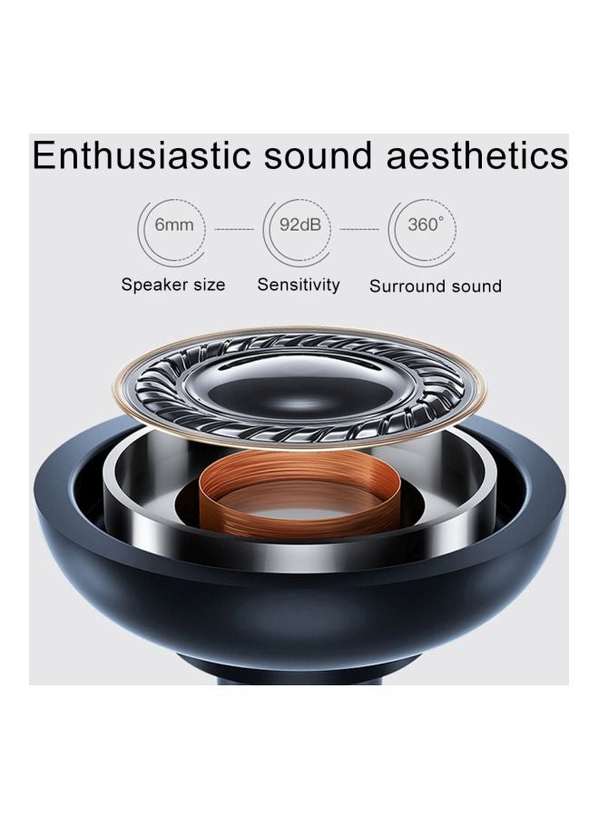 Awei AK5 Bluetooth In-Ear Earphone With Mic Black/Red - Image 4