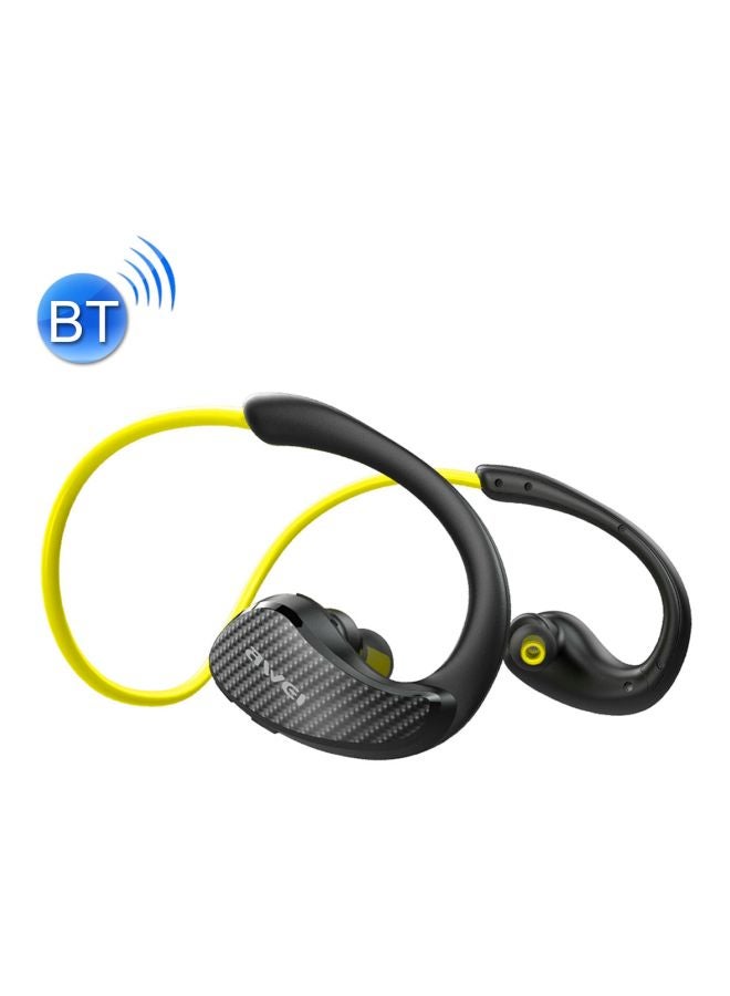 Awei A881BL Bluetooth In-Ear Headset With Mic Yellow/Black - Image 2