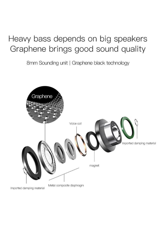 X4T Bluetooth In-Ear Headset With Charging Case Black - Image 3