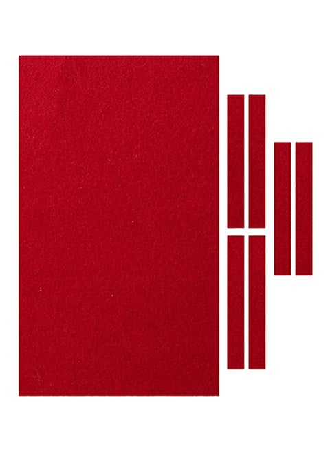 Worsted Billiard Pool Snooker Table Cloth With Felt Strip Set 9.5 x 4.7feet