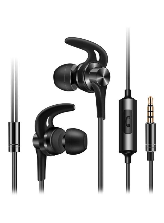QKZ DT1 Wired In-Ear Headphones Black  - Image 1