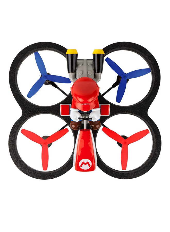 كاريرا لعبة مروحية ميني ماريو نينتندو مع جهاز تحكم عن بُعد 38.1 x 23.1 x 51سم - Image 3