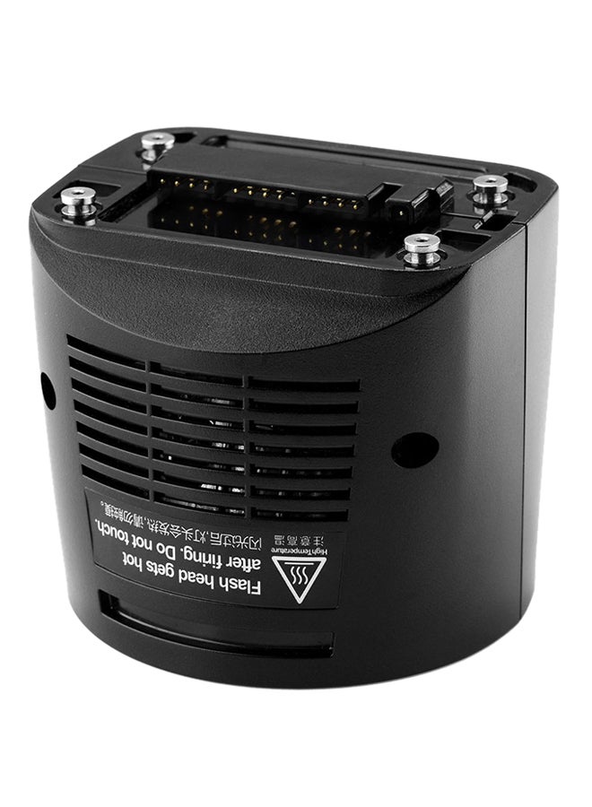 Godox H200R  Godox Witstro Round Flash Head for AD200 TTL Pocket Flash Black - Image 3